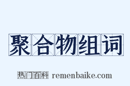 聚合物组词是什么意思的图片
